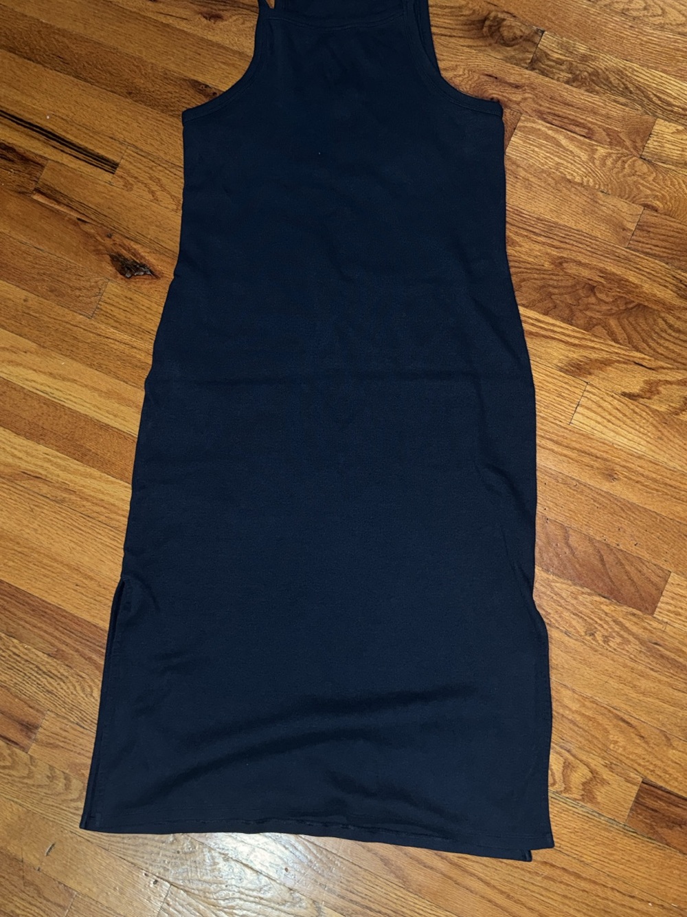 Old Navy Black Racerback Midi Dress